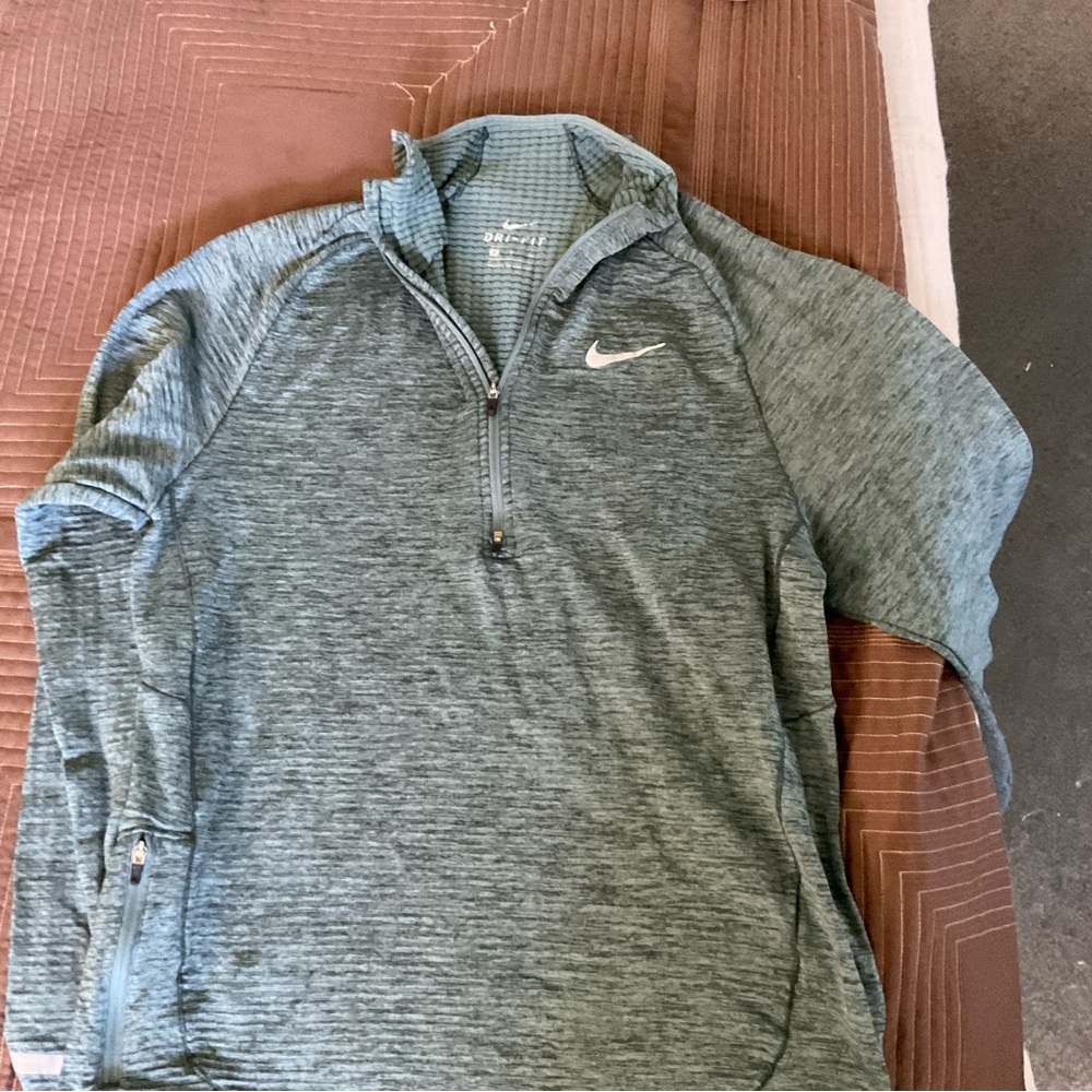 Nike quarter zip running shirt